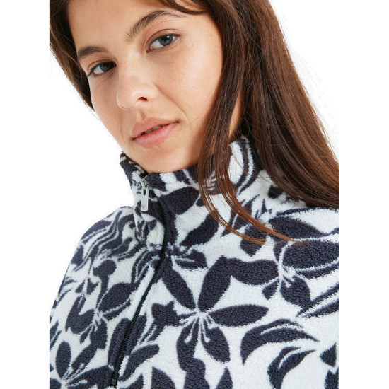 Roxy Γυναικεία μπλούζα fleece Live Out Loud - Half Zip Regular Fleece